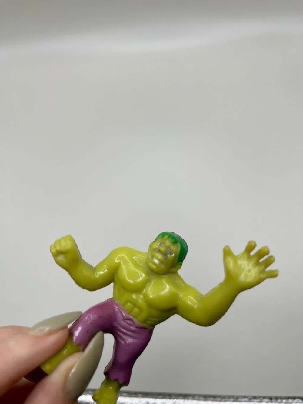 Vintage 1979 Incredible Hulk Figure Durham Industries Marvel Hong Kong Retro